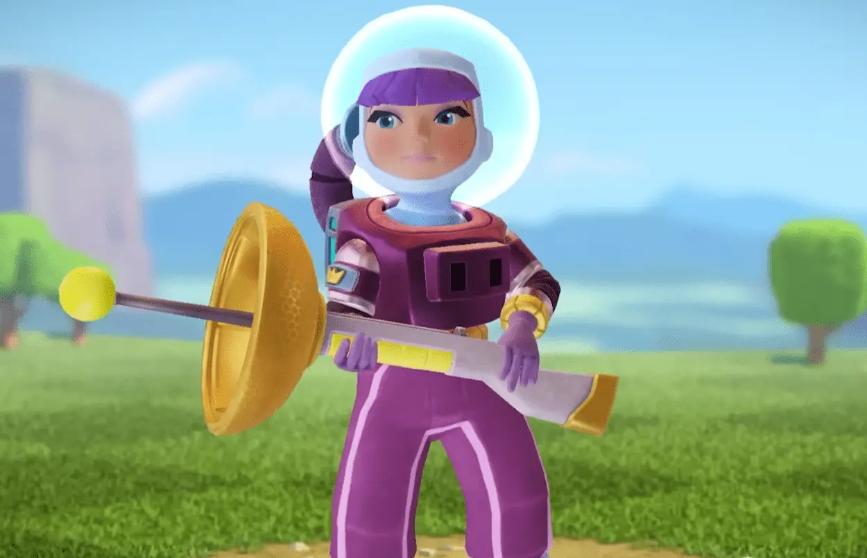 Clash off into Space! (COC March Season Queen Skin) via Supercell-min