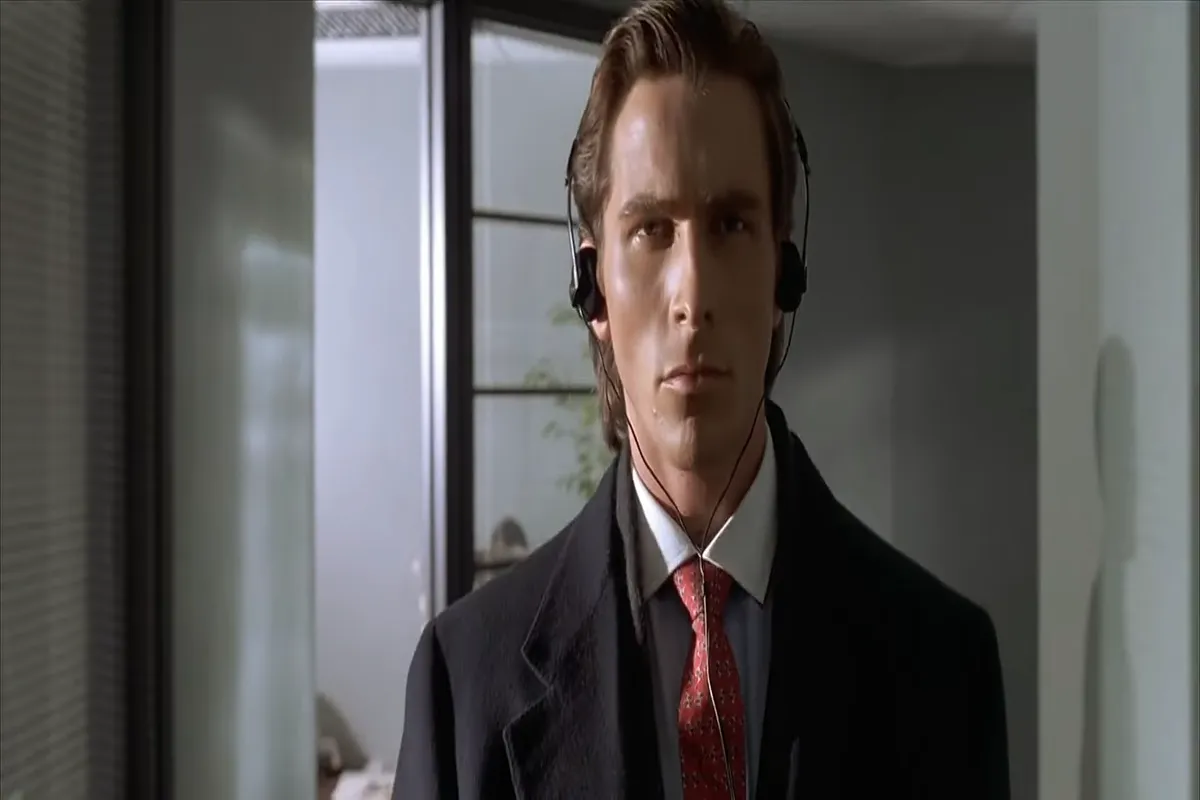 Christian Bale in American Psycho