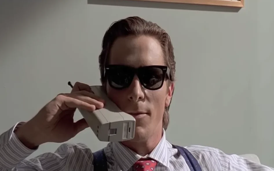 Christian Bale in American Psycho