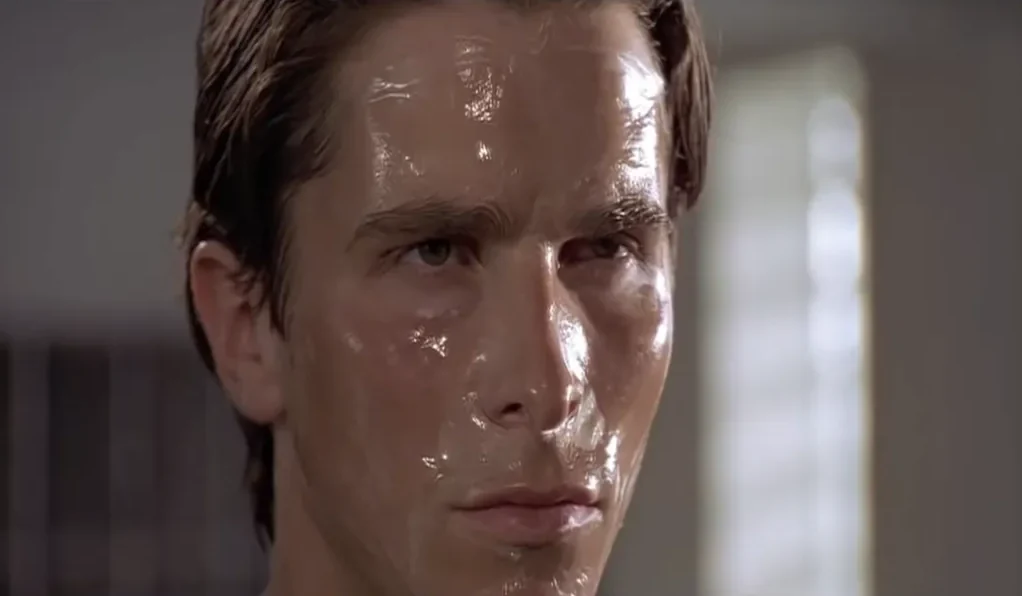 Christian Bale in American Psycho