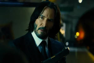 Keanu Reeves in John Wick chapter 4