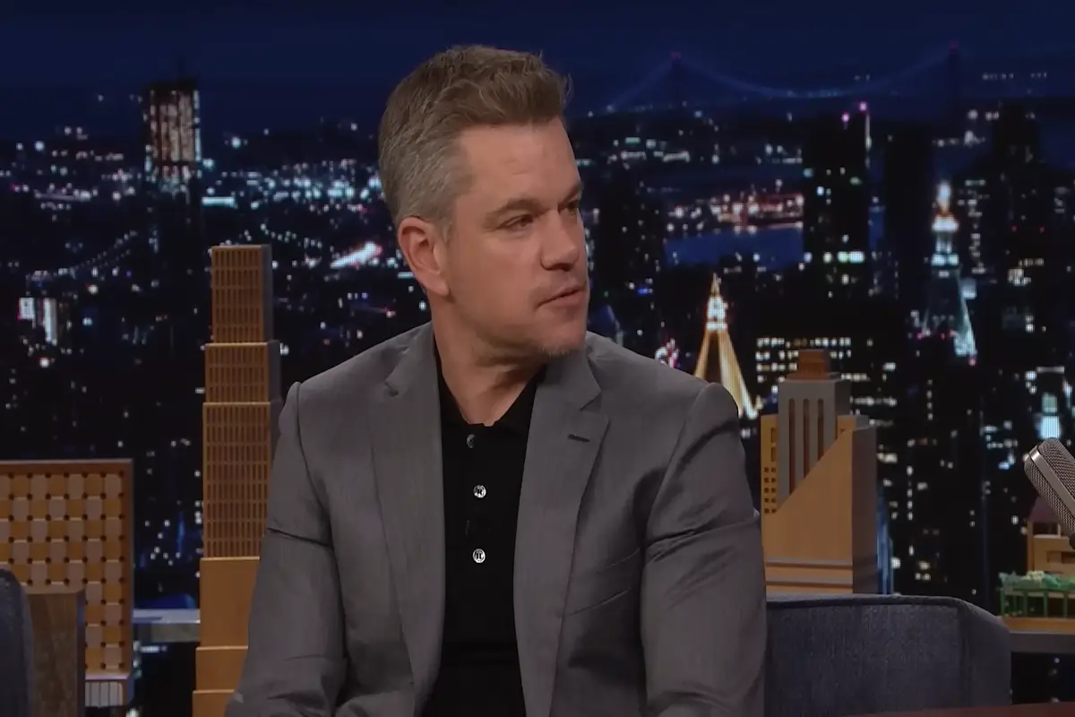 Matt Damon via The Tonight Show with Jimmy Fallon