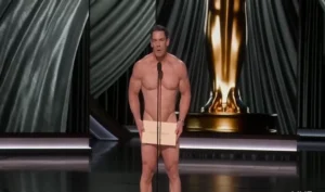 Oscars 2024 - Nearly naked John Cena