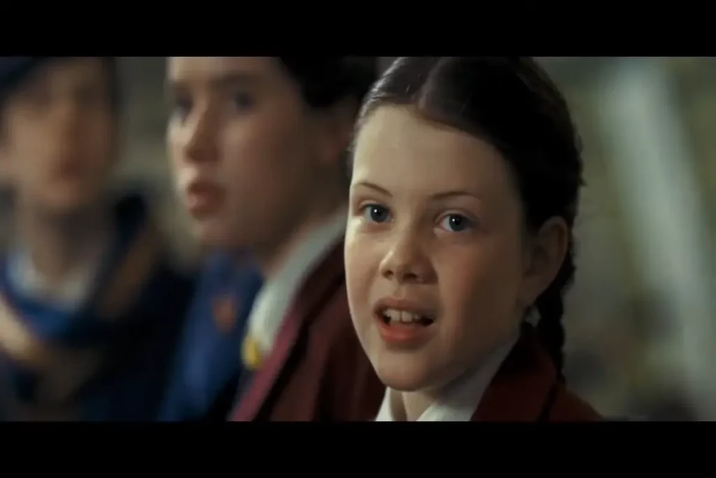 Georgia Henley in Narnia