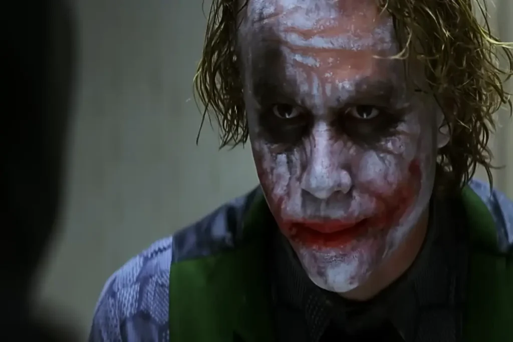 Heath Ledger as Joker