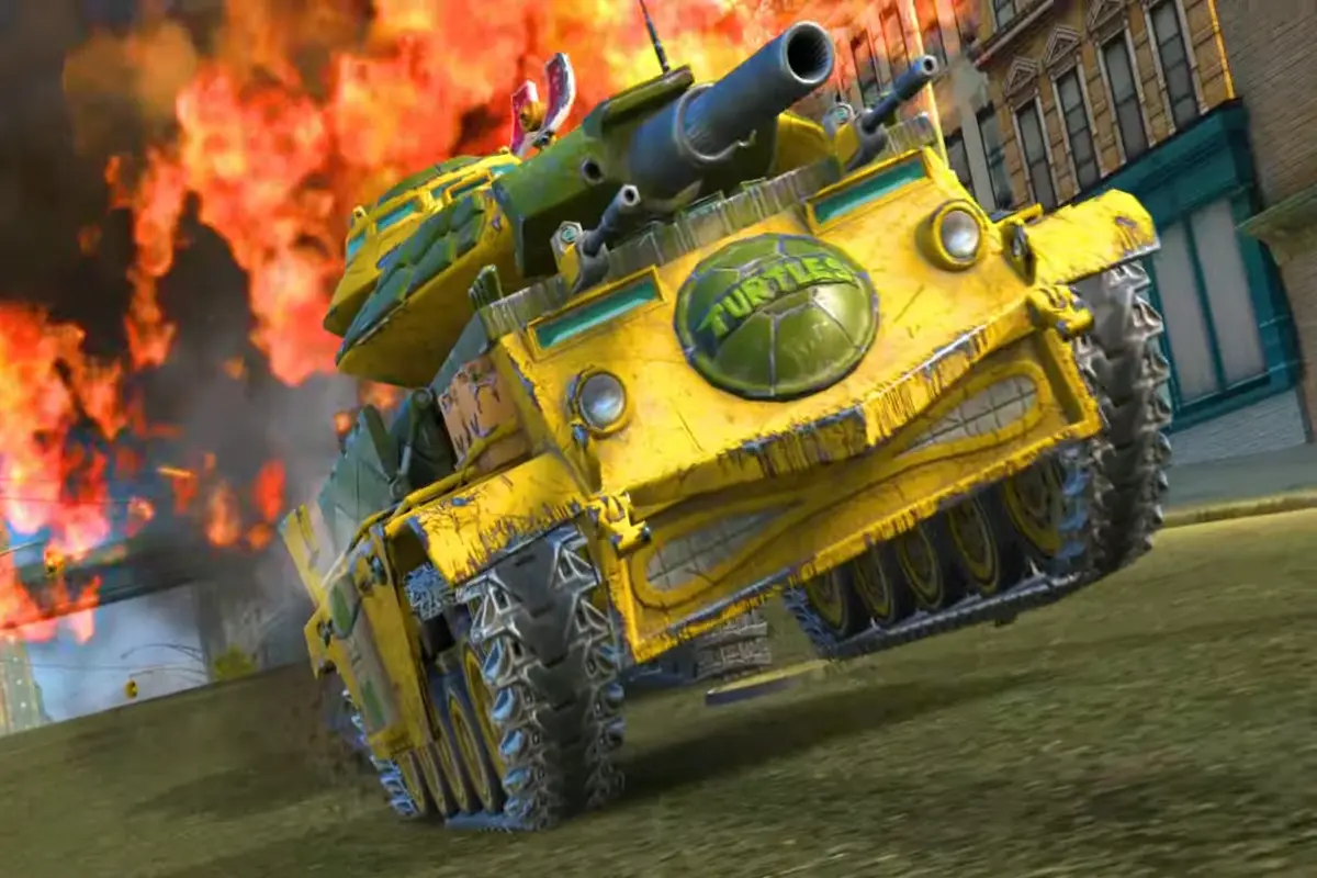 Teenage Mutant Ninja Turtles via World of Tanks Blitz