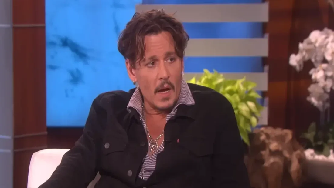 Johnny Depp in Ellen