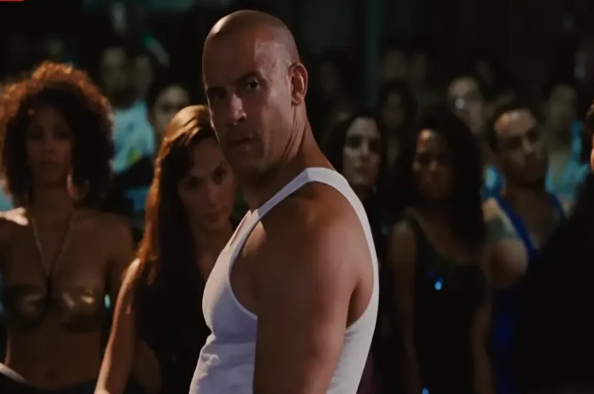 vin diesel in Fast and Furious