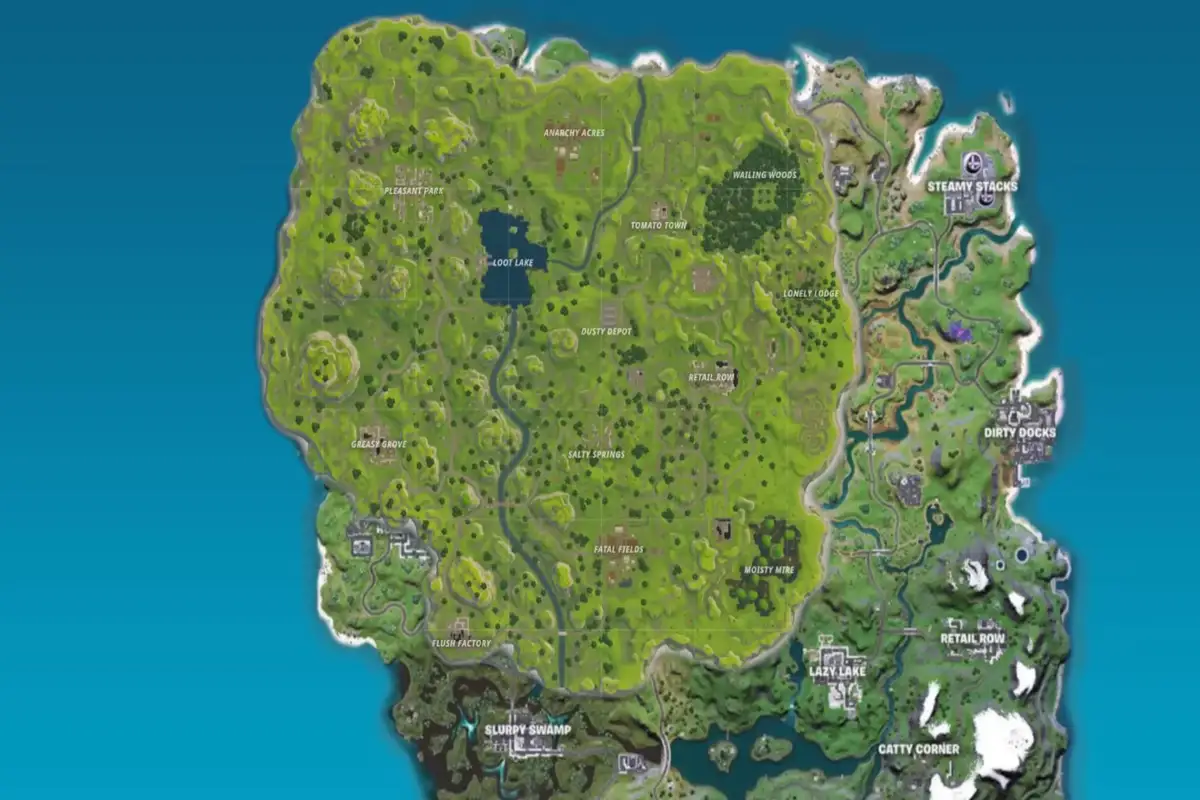 Island - Fortnite via Top5Gaming