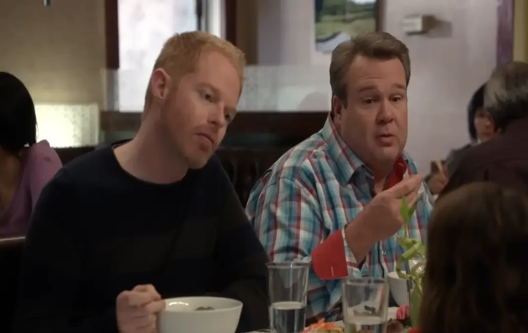 Mitch and Cam in Modern Family