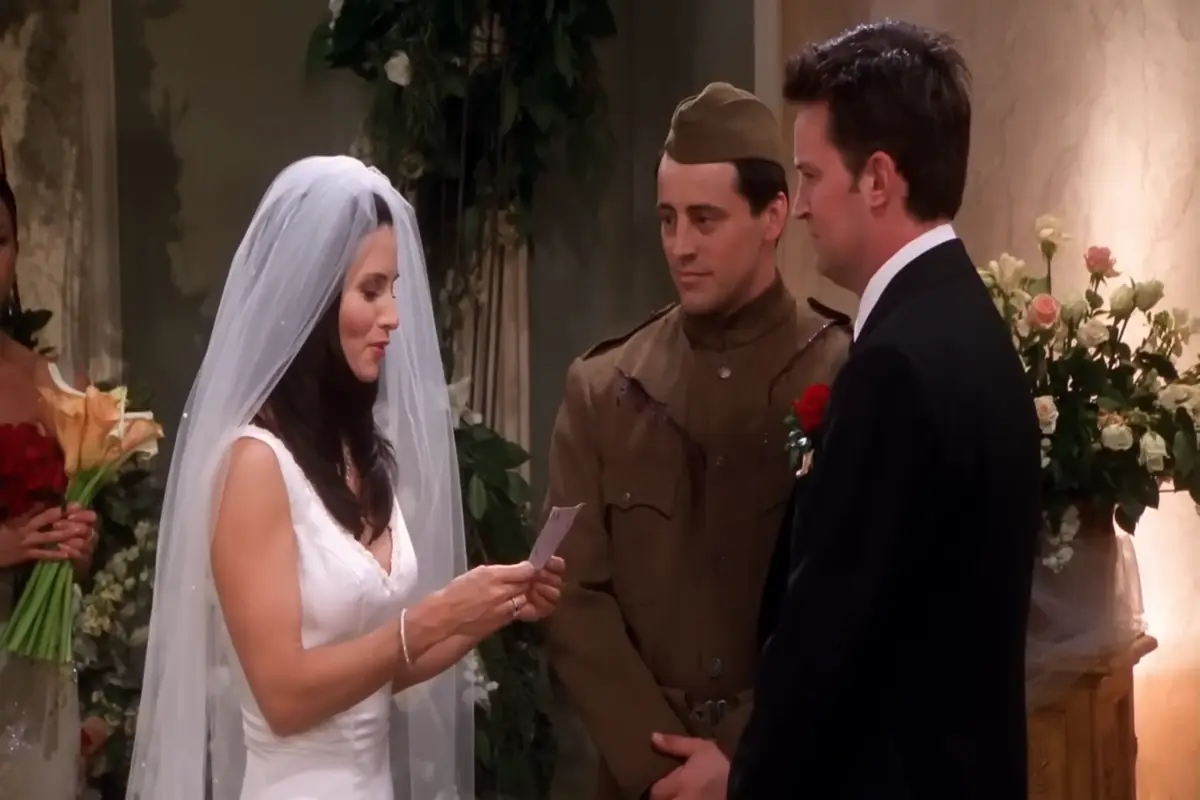 Monica and Chandler - Friends 