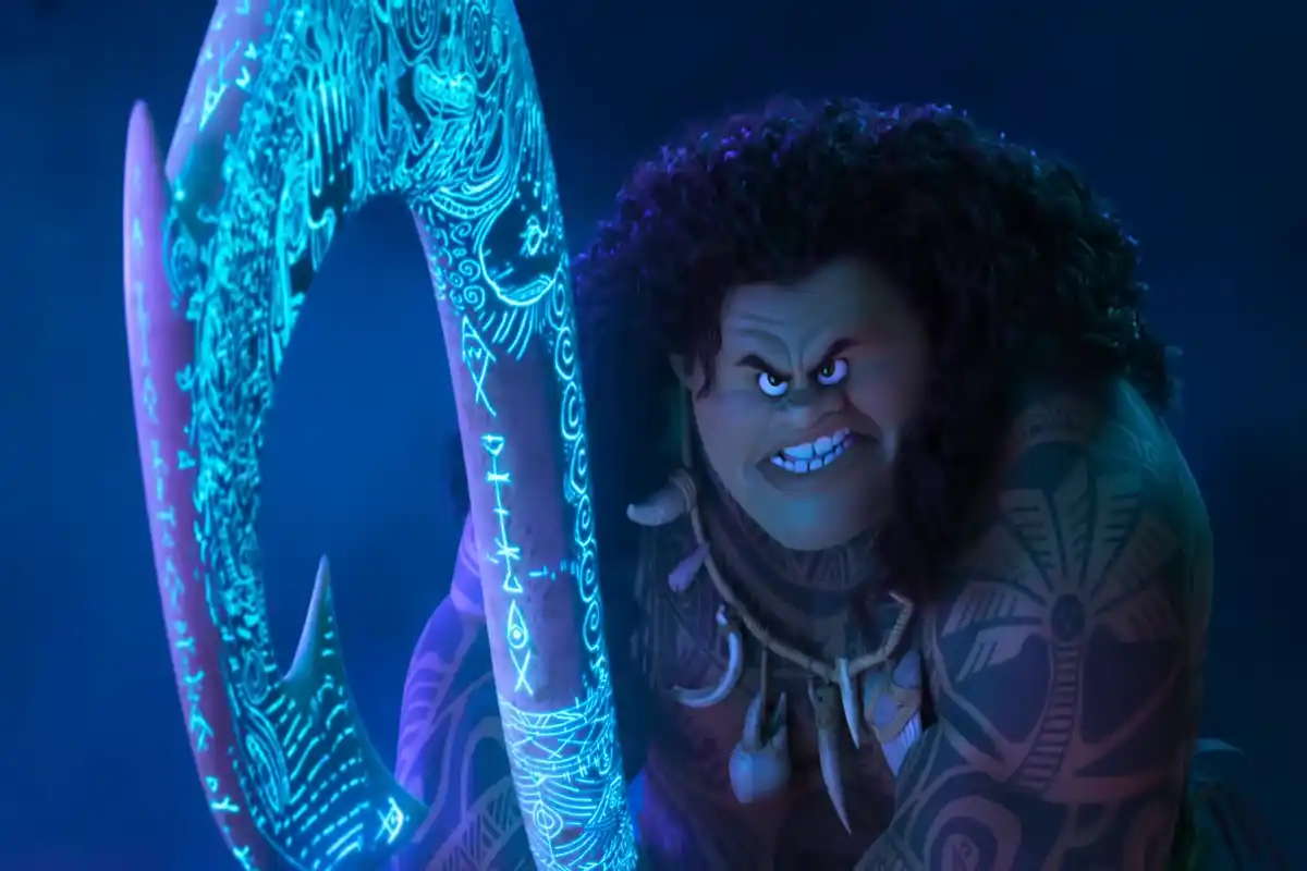 Dwayne Johnson as Maui in MOANA 2 Via Walt Disney Animation Studios