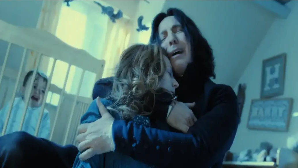 Snape and Lily in Harry Potter