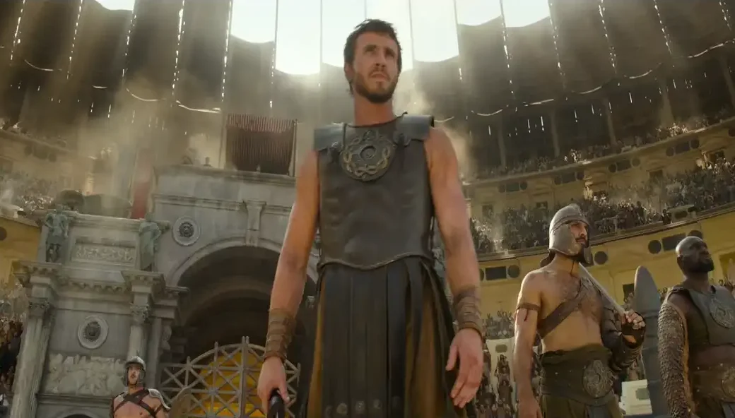 Paul Mescal in Gladiator 2 - Paramount Pictures