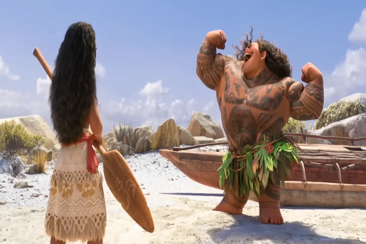 Maui in Moana