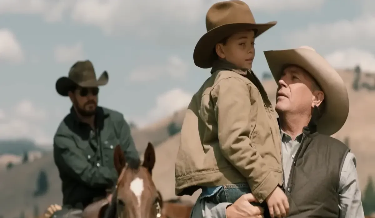 Brecken Merrill as Tate Dutton in Yellowstone